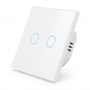 Сенсорный Wifi выключатель на 2 кнопки