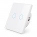 Купити Сенсорний Wifi вимикач на 2 кнопки